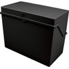 Helit Card File Box A5 Horizontal Black