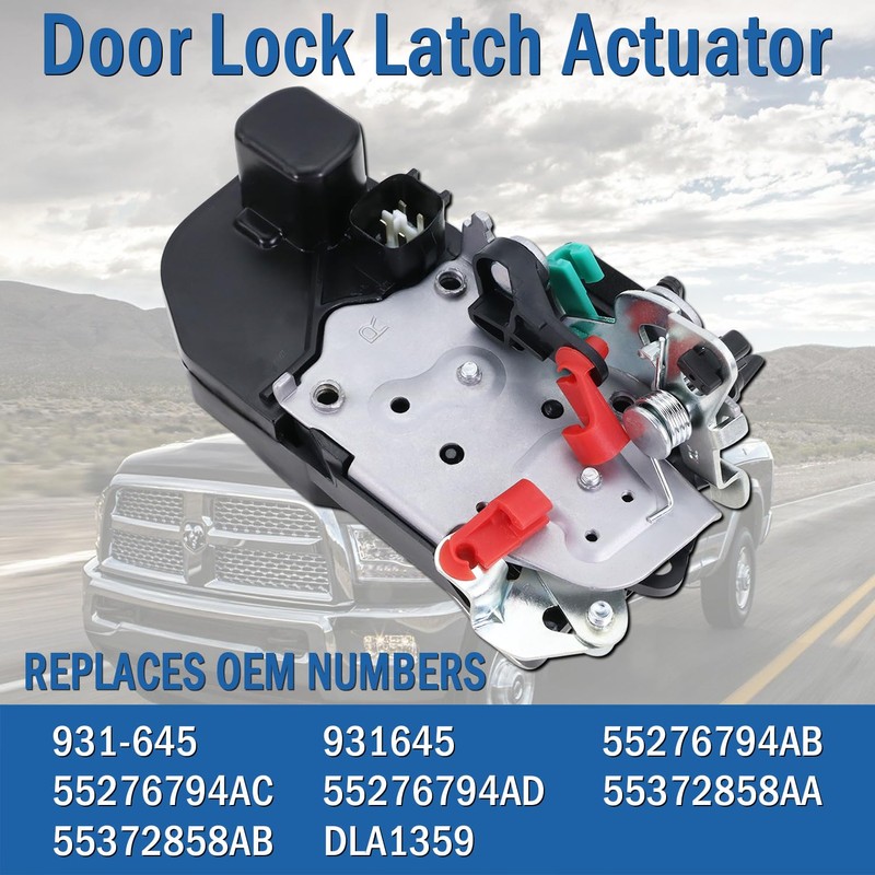 Rear Right Passenger Side Door Lock Latch Actuator Fit for