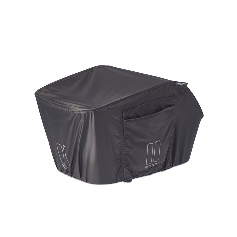 Basil - Keep Dry L Rain Cover, Waterproof, Grey, Rattan,