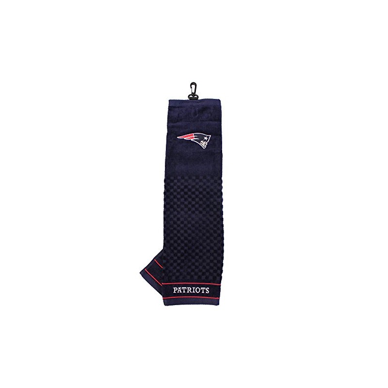Team Golf 31710: New England Patriots Embroidered Golf Towel