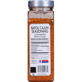 McCormick Culinary Bayou Cajun Seasoning, 21 oz - One 21 Ounce Container of Cajun Seasoning Made With Aromatic Spices for Catfish, Crawfish, Jambalaya and Gumbo