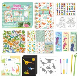 Holzsammlung DIY Tagebuch Set, DIY Journal Kit für Mädchen, Scrapbook Diary Briefpapier Set, Kunst und Bastel Kit, Tagebuch Zeug für Tweens Teens, Geburtstag Geschenke für 8-14 Jahre Mädchen