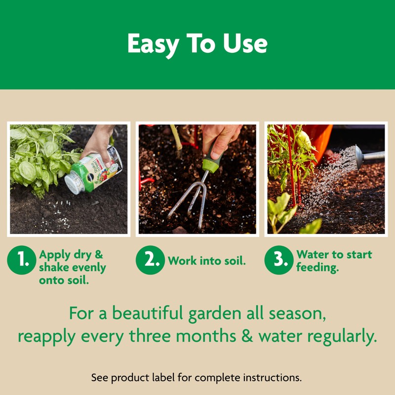 Miracle-Gro Shake 'N Feed Tomato, Fruit and Vegetable Plant Food,