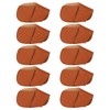 Andux 10Pack PU Golf Irons Club Head Covers Pouch Holder