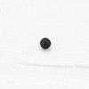SG Store 5Pcs Solid Rubber Ball 6mm Black Round Solid