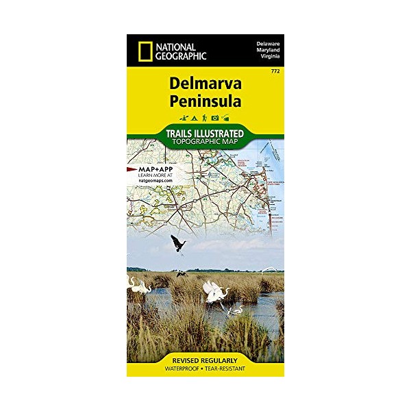 Delmarva Peninsula (National Geographic Trails Illustrated Map, 772)