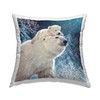 Stupell Industries Smiling Polar Bears Winter Trees Design by Pip