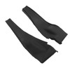 1Pair Front Cowl Extension Trim Cover Black Left Right Windshield