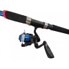 Unbranded TELESCOPIC 6ft SPINNING ROD AND REEL COMBO SET FISHING
