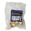 Dapetz ® 3/4" Solid Brass Double Tap Adaptor Brass 2