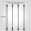 4PCS 70 inch/5.90FT 5-Pin RGBW LED Rock Lights Extension Cord