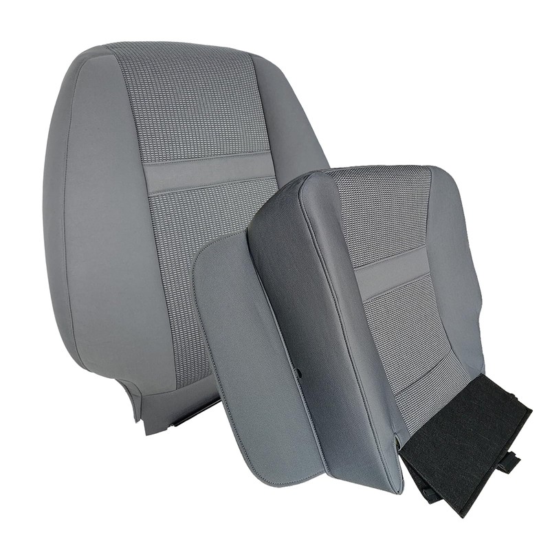 CARBBIA Driver Bottom and Top Lean Back Seat Cover Compatible