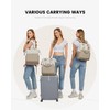 LOVEVOOK Women's Backpack Laptop School Backpack Waterproof, Beige & Khaki,