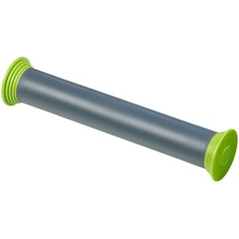 Rosenstein & Söhne Rolling pin: height-adjustable rolling pin with non-stick effect, 30 cm (corrugated wood, rolling pin height adjustable, ceiling)