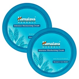 Himalaya 히말라야 인텐시브 수분크림 150ml X 2개 고수분 보습크림 페이셜 세라마이드 보습로션 스위트아몬드 Himalaya Intensive Moisturizing Cream 150ml x 2, High Moisturizing Facial Cream Ceramide Moisturizing Lotion Sweet Almond