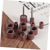 OSALADI 14pc Sanding Drum Bands Set for Nail Drill Accessories