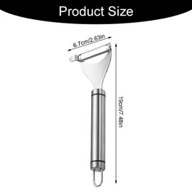 1PC 304 Stainless Steel Vegetable Peelers,Y Peelers for Kitchen for Apples, Potatoes, Vegetables