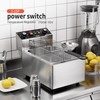 Electric Deep fryer Single Tank Deep Fryer with Basket Capacity
