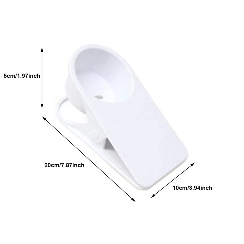 3Pcs Drink Cup Holder Clip, Table Desk Side Bottle Cup