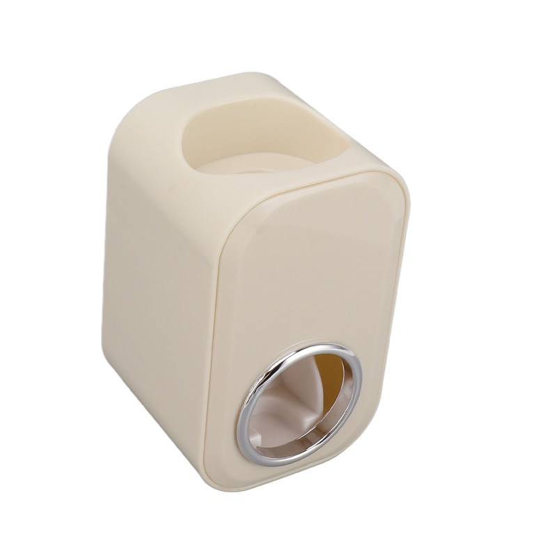 Toothbrush Holder Wall Mounted Multi Functional Toothbrush Toothpaste Dispenser for