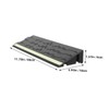 FOMIYES Rubber Wheelchair Ramp for Doorways Indoor Steps and Showers