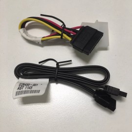 Foxconn 8" 4-PIN Molex to SATA Power Adapter + 15" SATA Cable SSD Hard Drive HDD