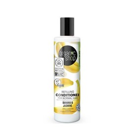 Natura Siberica Organic Shop Refilling Conditioner for Normal Hair Banana & Jasmine, 280ml