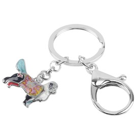 Generic Key Chain, Golden Retriever Keyring, Pet Dog Accessories, Black