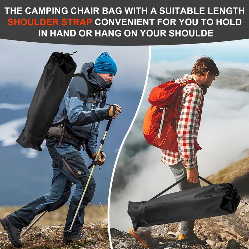 Large Camping Chair Bags Replacement for Coleman, Camp Folding Chair