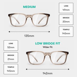 Stoggles Rectangle Z87.1 Certified Polycarbonate Safety Glasses, Scratch & Shatter-Proof, Blue-Light & UV Blocking Lens, Top & Side Shields, Anti-Fog Dip Coated, Durable, Protective & Stylish Eyewear