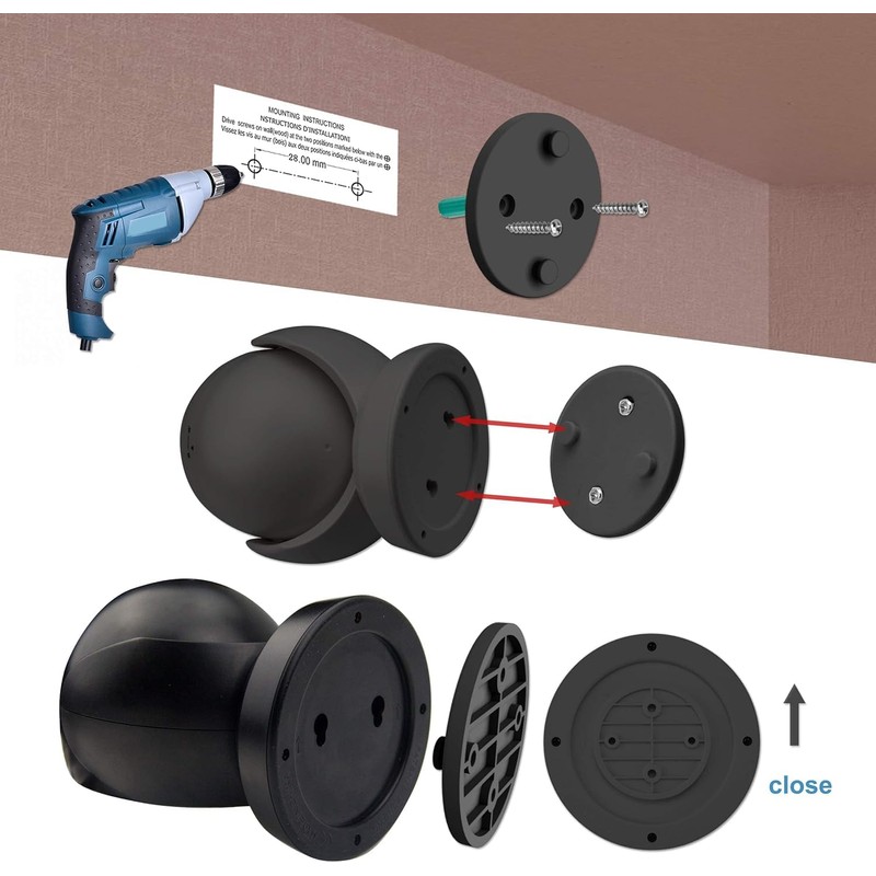 BIGLIGHT Battery Operated Motion Sensor Spotlight, Wireless LED Flood Light