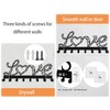 YXE Metal Key Holder Wall Mount, 8 Hooks, Key Organizer