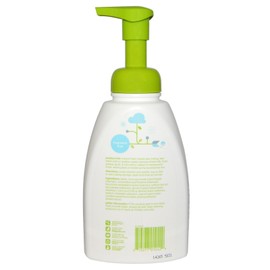 Babyganics Foaming Dish & Bottle Soap, Pump Bottle, Fragrance Free, Plant-Derived Cleaning Power, Removes Dried Milk, 16 Fl Oz