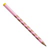 STABILO EASYgraph Ergonomic Triangular Pencil for Left-Handed Users, Pastel Pink,