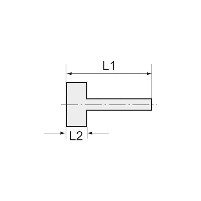 Screw-on hose nozzle, G 3/4 i, for hose LW 13