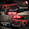 AMERICAN MODIFIED Front Armor Grille Compatible with 2021-2023 Ford Bronco,