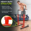 ProsourceFit Power Dip Station Adjustable Height Upper Body Equipment for