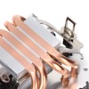 CPU Air Cooler Dual Tower 4 Heatpipes LED Light CPU