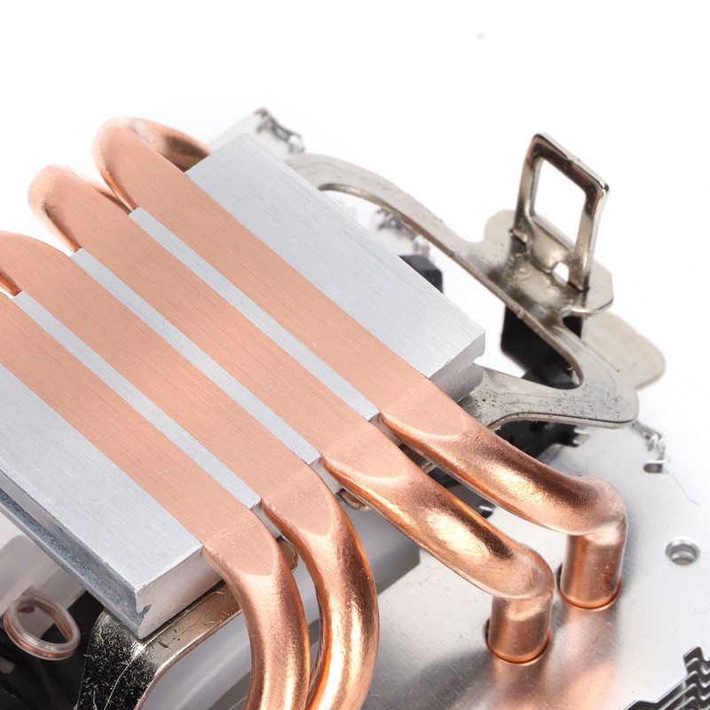 CPU Air Cooler Dual Tower 4 Heatpipes LED Light CPU