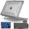 Mektron Shockproof Case for MacBook Air 15 inch 2024/2023 with