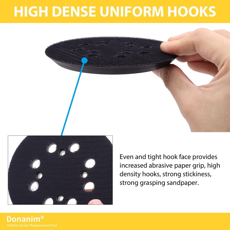 2 Pack Sander Pad for DWE64233 N329079, 5 Inch Hook