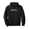 Logan Square Vintage Varsity Distressed Throwback Style Pullover Hoodie