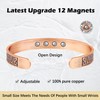 Jeracol Copper Bracelet for Women Men,Tree of Life Magnetic Bracelet