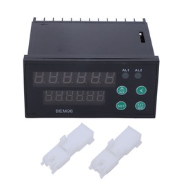 Digital Timer Counter 6 Digit Digital Display Counting Timing Multifunctional Counter for Industrial Pipeline AC100‑240V