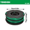 YSNEHSN DF-080 Trimmer Spool for 30ft 0.080" Compatible with Black