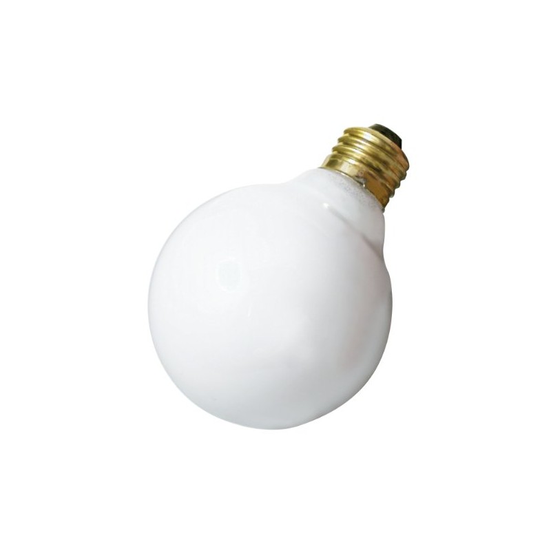 Satco Products S3440 120V 25G25 Medium Base White Light Bulb