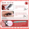 Zegaine Self Adhesive Eyelashes Natural Look Wispy Self Adhesive Lashes
