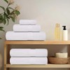 vidaXL Hand Towels, White, 50 x 100 cm, 360 g/m²,