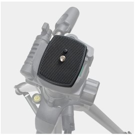 Goshyda Camera Quick Release Plate Clamp Tripod Head Adapter DSLR SLR Digital Camera Quick Release for Velbon PH-249Q Pan Head and CX-444/CX-460 /CX-Compact CX-888 Tripod
