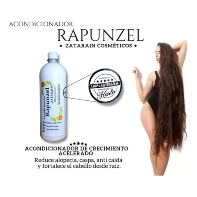 Kit Rapunzel Shampoo Y Acondisionador 2 Unidades